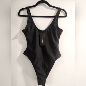 NWT Black One-Piece Women's Swim Suit from boohoo Size 6 or Medium